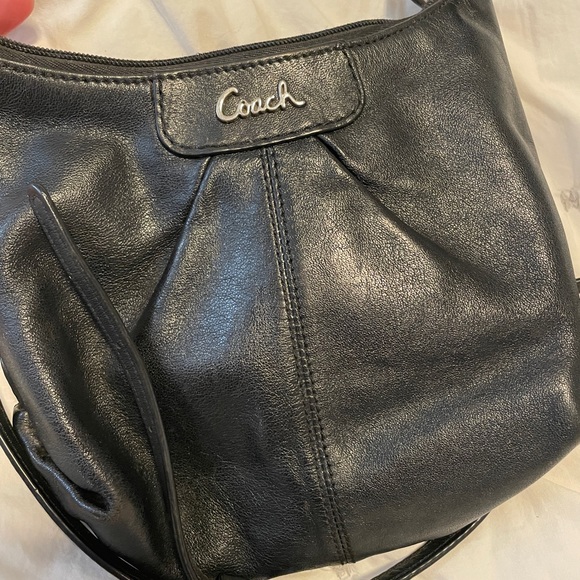 Coach black crossbody purse - Picture 3 of 6